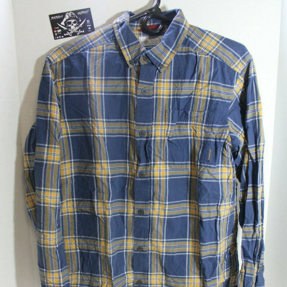 Columbia Womens Cotton 3/4 Sleeve Button Down
